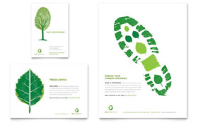 Environmental Non Profit Flyer & Ad Template - Word, Publisher, InDesign, Illustrator, Pages, QuarkXPress, CorelDraw