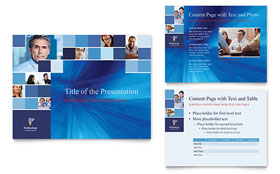 Technology Consulting & IT Presentation Template - PowerPoint