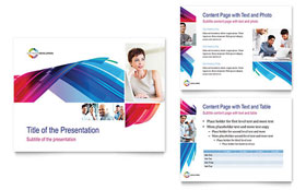 Software Solutions Presentation Template - PowerPoint