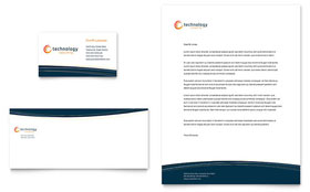 Free Business Card & Letterhead Template - Word, Publisher, InDesign, Illustrator, Pages, QuarkXPress, CorelDraw