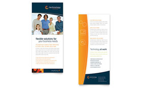 Free Business Rack Card Template - Word, Publisher, InDesign, Illustrator, Pages, QuarkXPress, CorelDraw