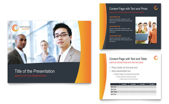 Free Business Presentation Template - PowerPoint