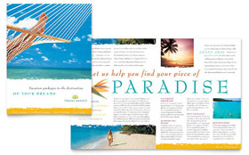 Travel Agency Brochure Template - Word, Publisher, InDesign, Illustrator, Pages, QuarkXPress, CorelDraw