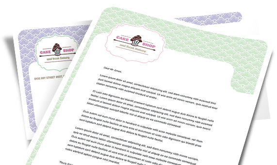 Word Letterhead Design Templates Examples