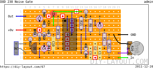 DOD 230 Noise Gate