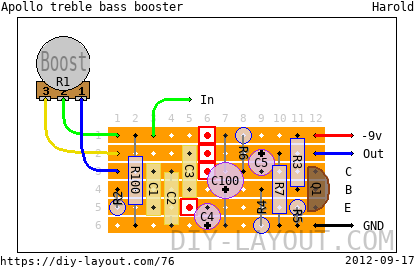 Xotic ep booster схема